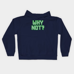 Why Not Seattle - Navy 1 Kids Hoodie